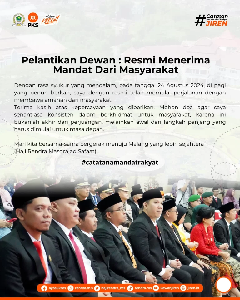 Pelantikan Dewan