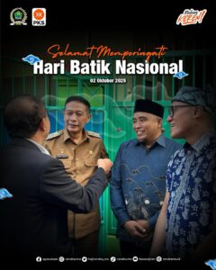 Saya Ajak Lestarikan Batik Sebagai Warisan Budaya Bangsa (Instagram/@rendra.m.s)